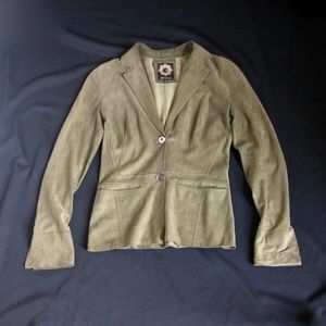 Sexy Estrella G. Suede Leather Jacket Sz S SPAIN